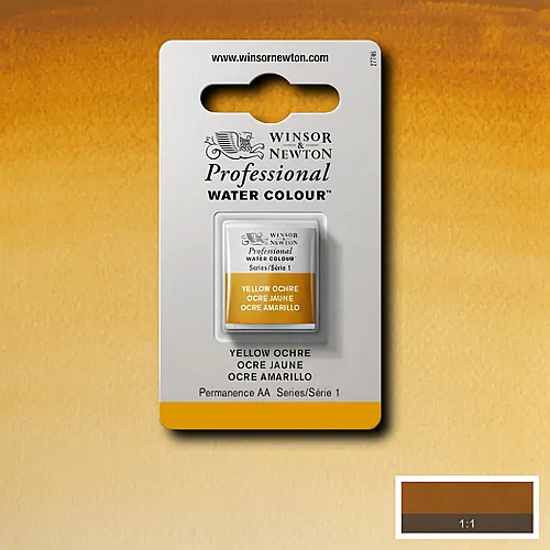 Winsor & Newton W&n Prof. Water Colour 1/2 N�pfchen Gelber Ocker