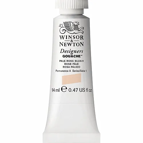 Winsor & Newton W&n Designers Gouache 14ml Tube Hellrosa Rouge