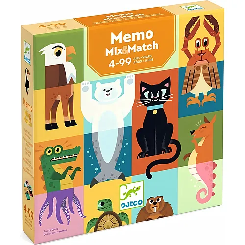 Djeco Memo Mix&match (mult)