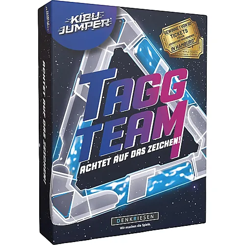 Denkriesen KIBU JUMPER� Tagg Team Achtet auf das Ze