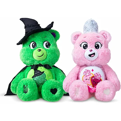 Wicked  Good Luck Bear als Elphaba & Love-a-Lot Bear als Glinda 30cm