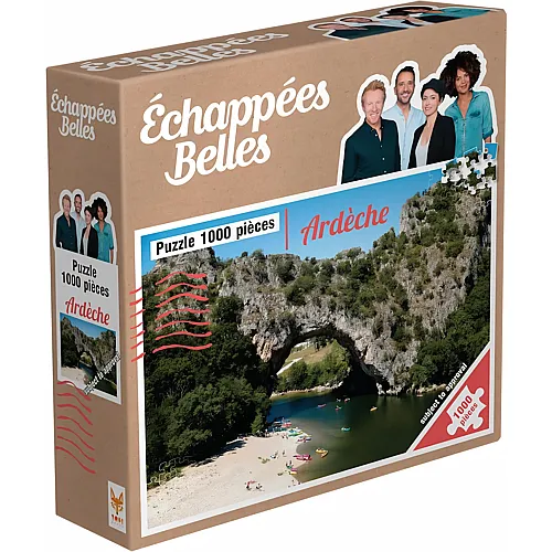 Topi Games PZ Echapees Belles Ardeche 1000pcs