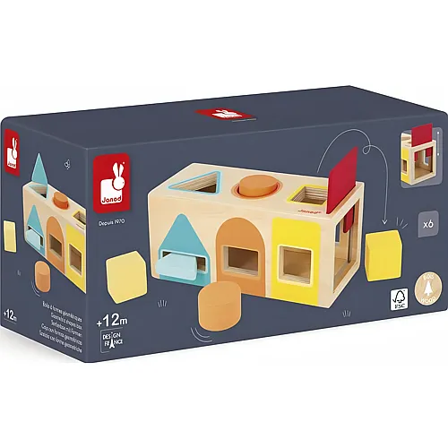 Janod Sortierbox mit Formen