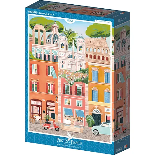 Pieces & Peace Puzzle Katy Simply Rome - 1500 Teile