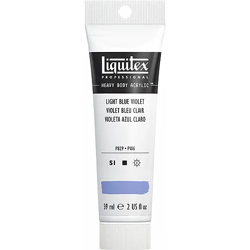 Liquitex Lqx Prof. Heavy Body Acrylfarbe 59ml Tube Blauviolett Hell
