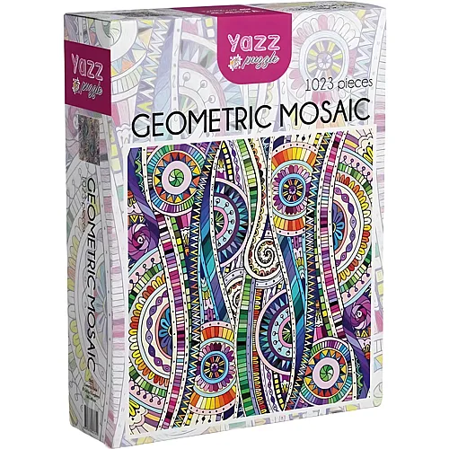 Yazz Puzzle Geometric Mosaic (1023Teile)