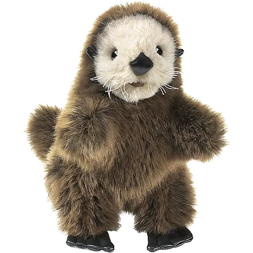 Folkmanis Handpuppe Seeotter-Baby - 30 cm