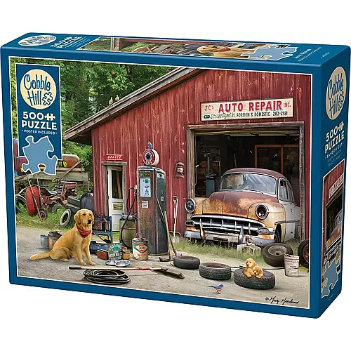 Cobble Hill Puzzle Autoreparatur (500Teile)