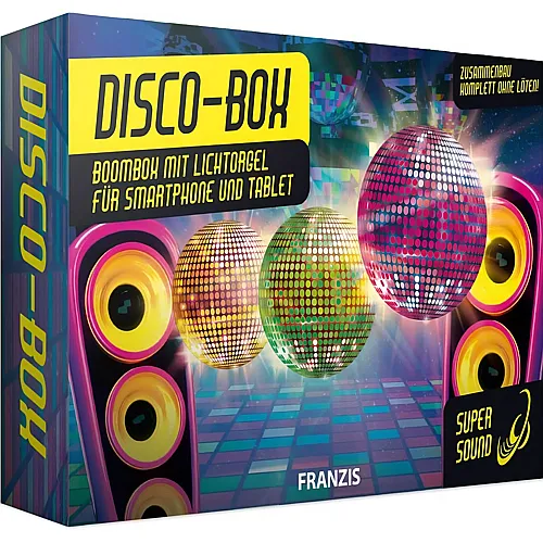Franzis Disco-Box mit Lichtorgel