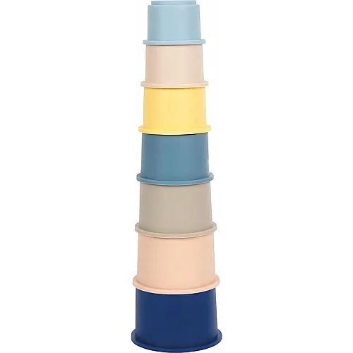 small foot Silikon-Stapelbecher - 7 Teile