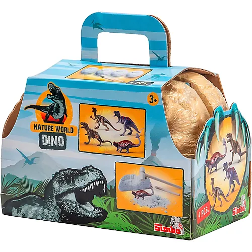 4 Dino-Eier zum Ausgraben
