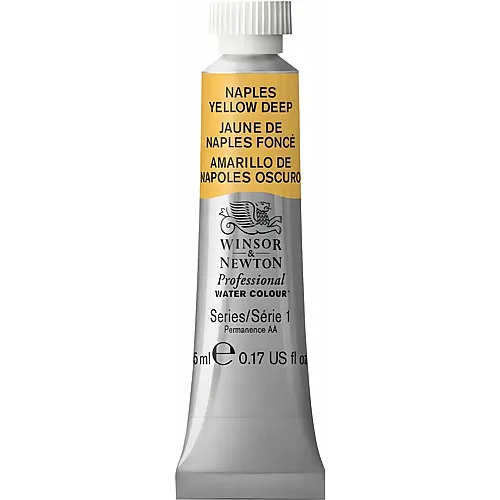 Winsor & Newton W&n Prof. Water Colour 5ml Tube Neapelgelfb Dunkel