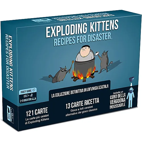 Exploding Kittens Recipes for Disaster - Italiano