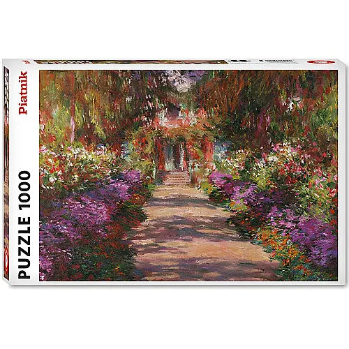 Piatnik Puzzle Weg in Monets Garten in Giverny (1000Teile)