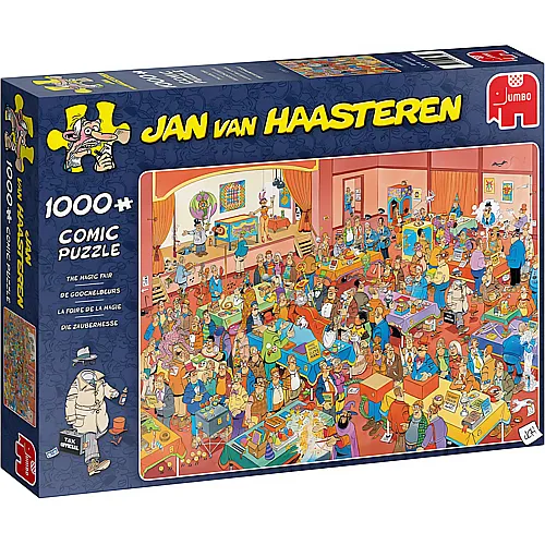 Jumbo Puzzle Jan van Haasteren Die Zauberer Messe (1000Teile)