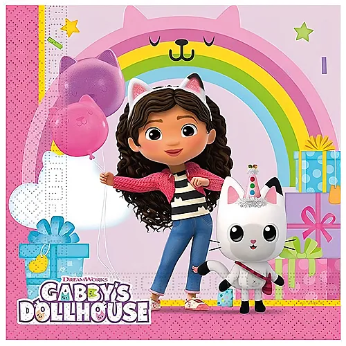 Procos Gabby's Dollhouse Servietten (20Teile)