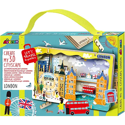 Avenir 3D St�dte-Bastelset London