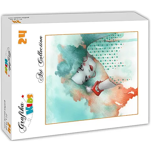 Grafika Puzzle Misstigri: Mint (24Teile)