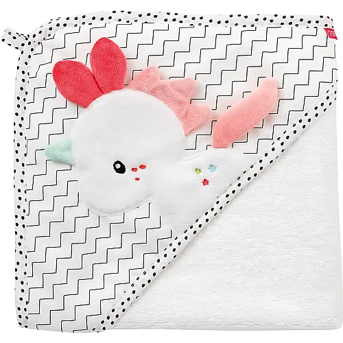 Fehn Badetuch Poncho Einhorn