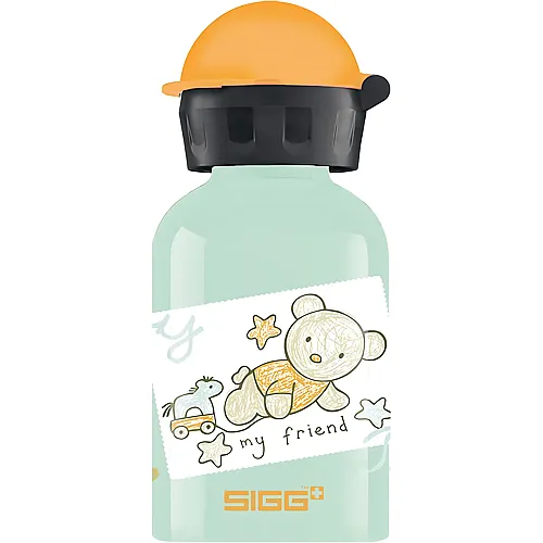 Sigg Alu Trinkflasche Bear Friend - 300 ml