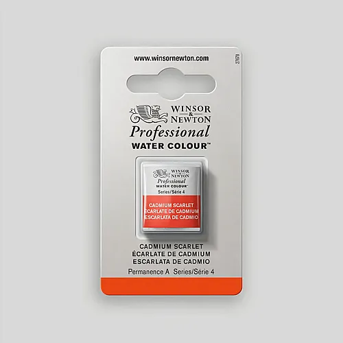 Winsor & Newton W&n Prof. Water Colour 1/2 N�pfchen Kadmiumscharlach