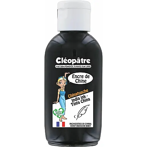 Cleopatre Encre DE Chine - Chinatusche 55ml Schwarz