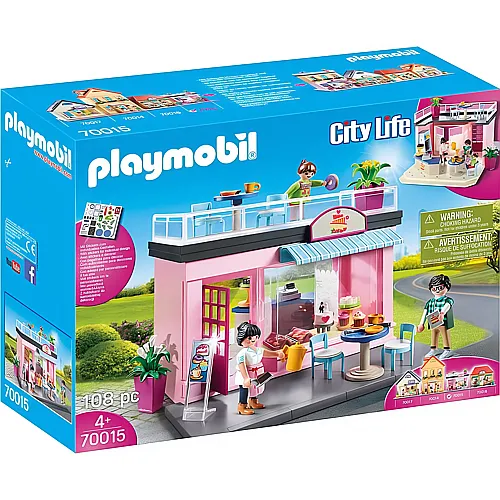 PLAYMOBIL City Life Mein Lieblingscaf (70015)