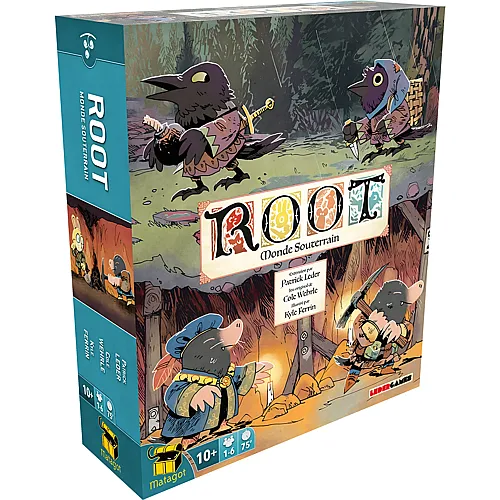 Leder Games Root Monde Souterrain Big Box 4 Extensions (FR)