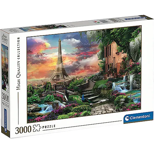 Clementoni Puzzle High Quality Collection Traumhaftes Paris (3000Teile)