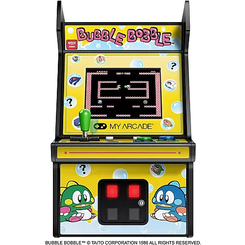 Retro Micro Player Bubble Bobble Spielkonsole, exkl. 4x AA