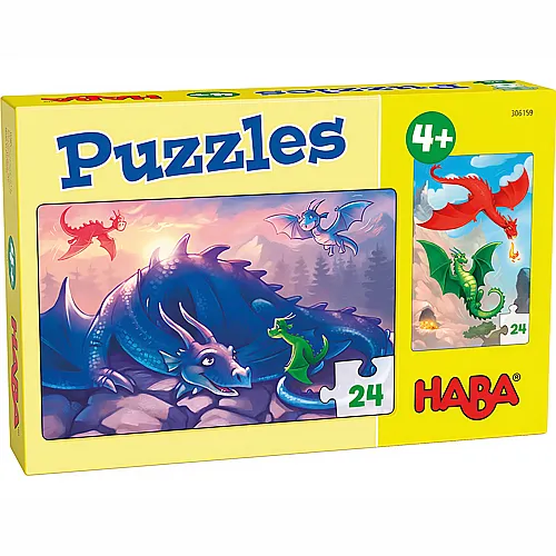 HABA Puzzles Drachen (2x24)