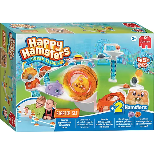 Jumbo Happy Hamsters Kugelbahn-Starter-Set