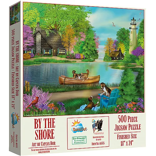 SunsOut Puzzle Caplyn Dor By The Shore - 500 Teile