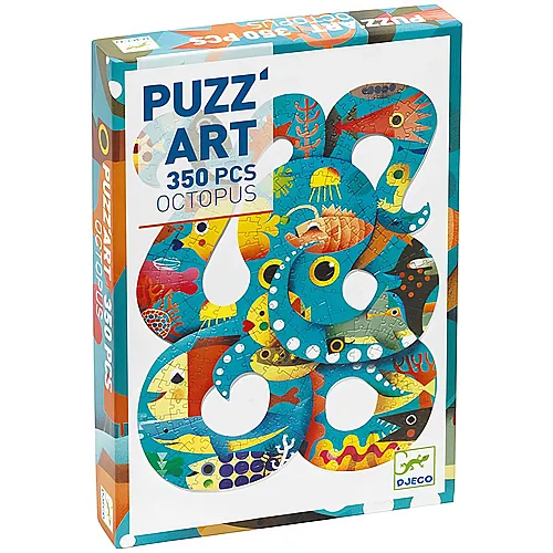 Djeco Puzzle Puzz'Art Octopus (350Teile)
