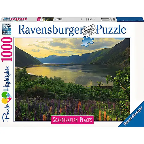 Ravensburger Puzzle Scandinavian Places Fjord in Norwegen (1000Teile)