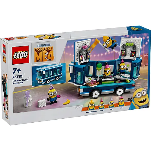 LEGO Minions und der Party Bus (75581)