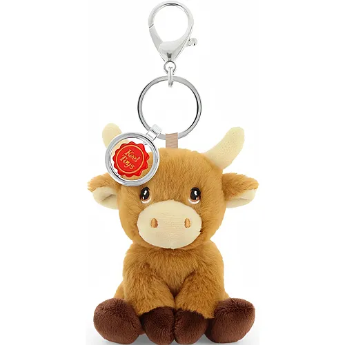 KeelToys Keeleco Schl�sselanh�nger Highland-Rind - 12 cm