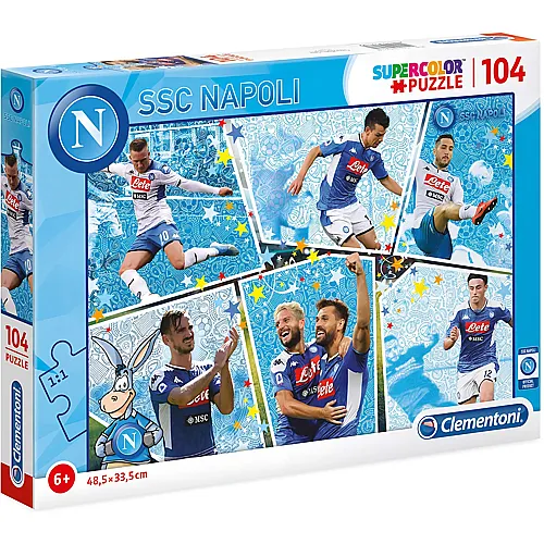 Clementoni Puzzle Supercolor SSC Napoli - 104 Teile