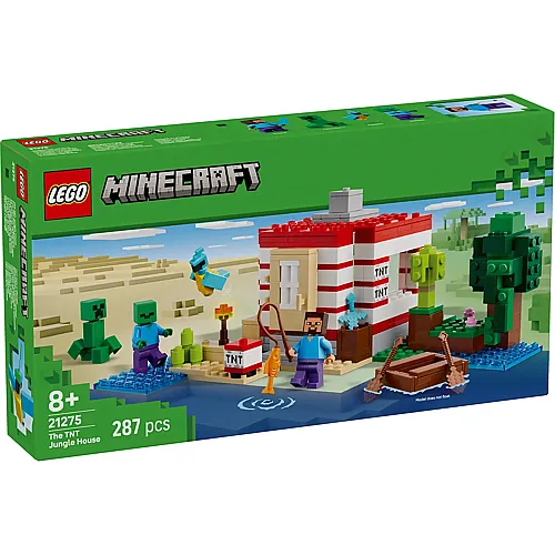 LEGO Das TNT-Dschungelhaus - 287 Teile