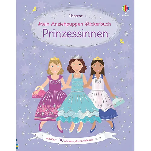 Anziehpuppen-Stickerbuch: Prinzessinnen