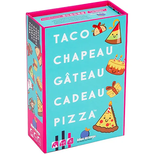 Blue Orange Taco Chapeau Gateau Cadeau Pizza (FR)