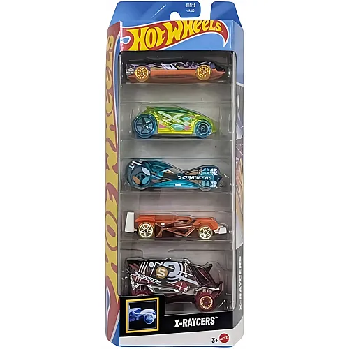5er Geschenkset X-Raycers - 1:64