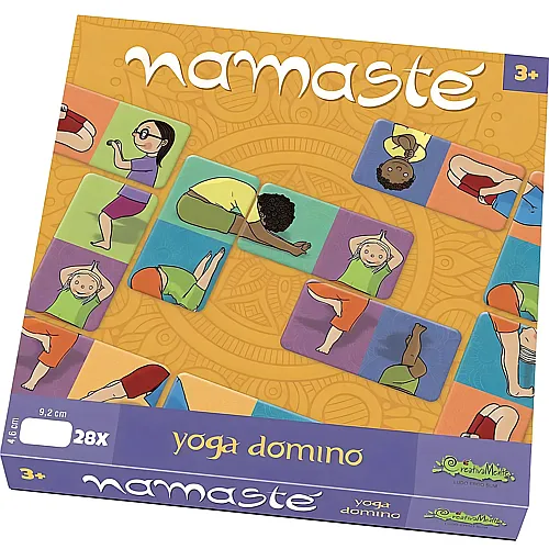 CreativaMente Spiele Namast - Yoga Domino (mult)