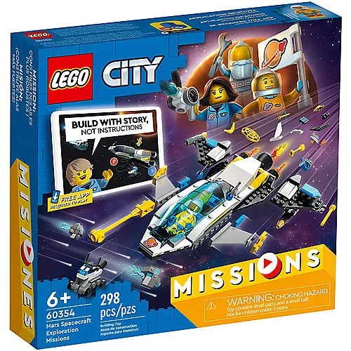 LEGO City Missions Erkundungsmissionen im Weltraum (60354)