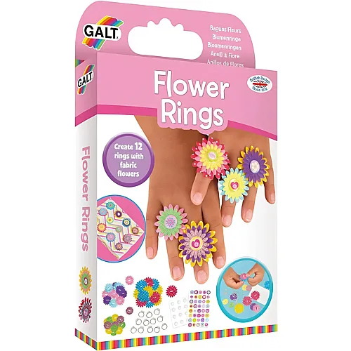 Galt Flower Rings Blumenringe selber basteln