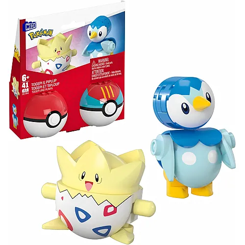 Mega Construx MEGA 2er Pok�ball Set - Plinfa und Togepi