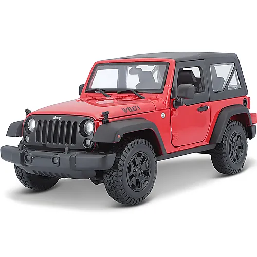 Maisto 1:18 Special Edition Jeep Wrangler 2014 Rot