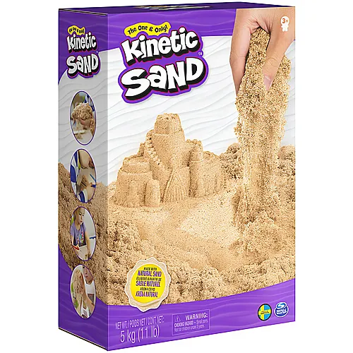 Spin Master Kinetic Sand Braun (5kg)