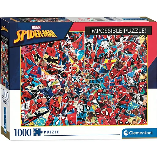 Clementoni Puzzle Impossible Spiderman (1000Teile)
