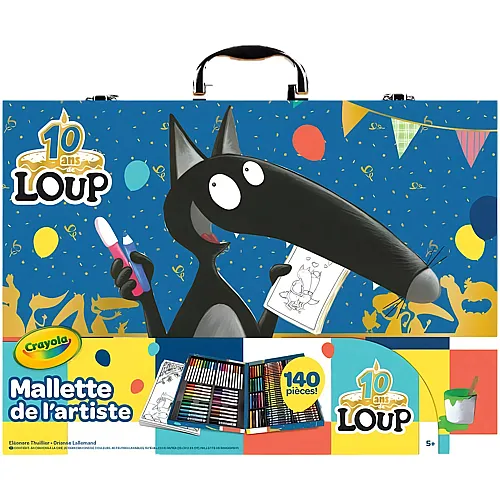Crayola K�nstlerkoffer Le Loup